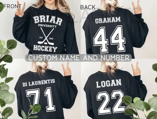 Briar University Hockey Sweatshirt 1