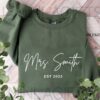 Custom Mrs Sweatshirt 1