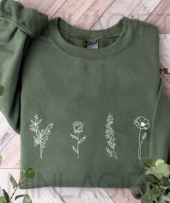Custom Birth Month Flower Sweatshirt
