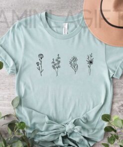 Custom Birth Month Flower Clothing