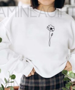 Custom Birth Month Flower Clothing