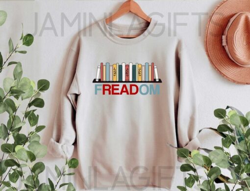 Freedom Shirt Gift for Teacher Librarian