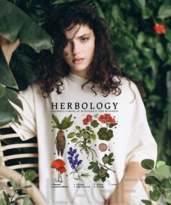 Botanical Design Herbology Plants Shirt