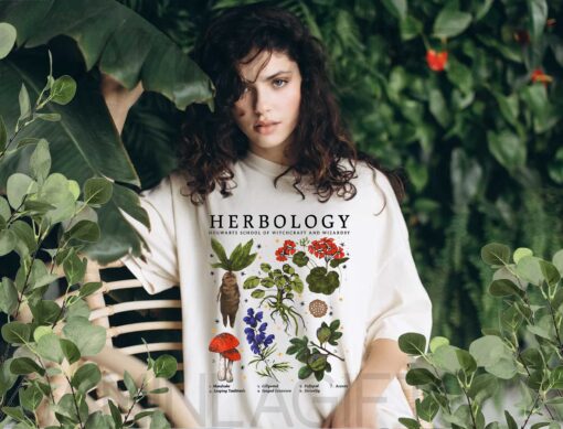 Botanical Design Herbology Plants Shirt