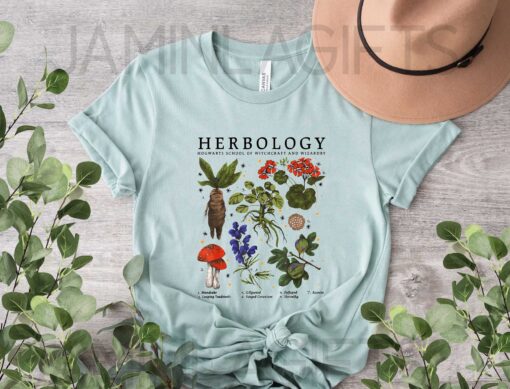 Botanical Design Herbology Plants Shirt