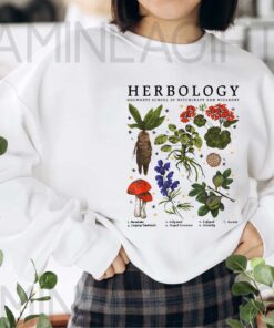 Botanical Design Herbology Plants Shirt