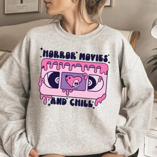 Horror Movies and Chill Attire Selection