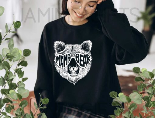 Cute Mama Bear Shirt Design