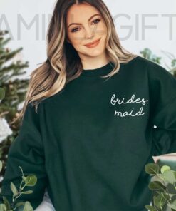 Personalized Maid of Honor Sweatshirt 7