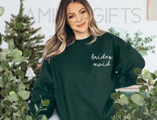 Personalized Maid of Honor Sweatshirt 7