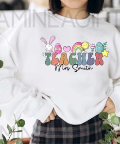 Customized Teacher Apparel for Easter Day