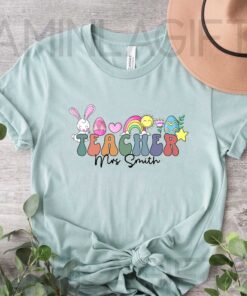 Customized Teacher Apparel for Easter Day