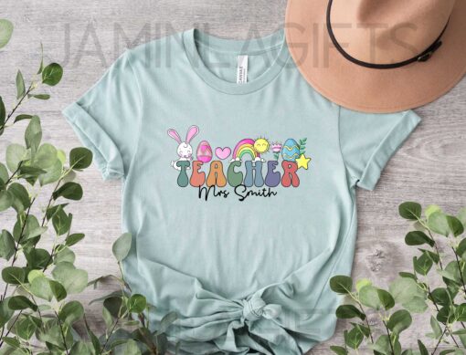 Customized Teacher Apparel for Easter Day