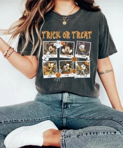 Trick or Treat Shirt, Disney Ghost Festival Clothing