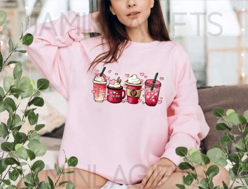 Women's Valentine Coffee Clothes Aggregation