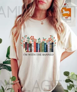 Banned Books Shirt Items for Bookish