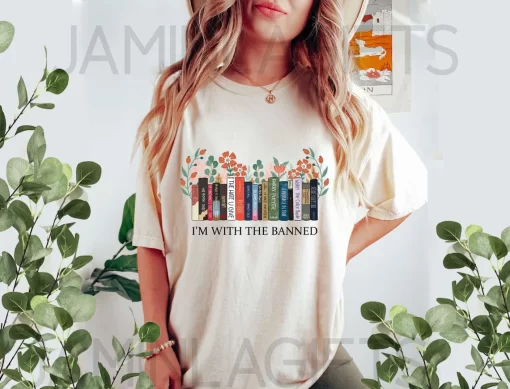 Banned Books Shirt Items for Bookish