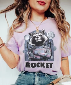 Rocket Raccoon Shirt for Marvel Fans