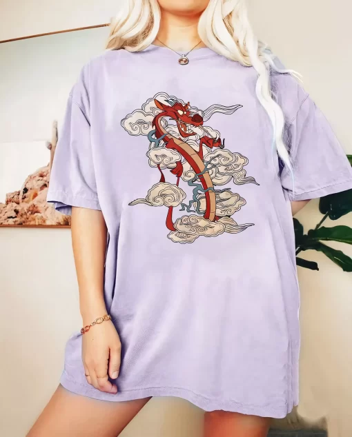 Funny Mushu Graphic Tshirt