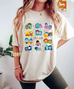 Pixar Movie All Characters Tee