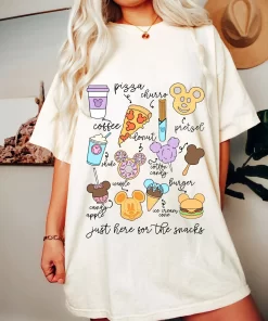 Disneyworld Snacks Stickers Shirt