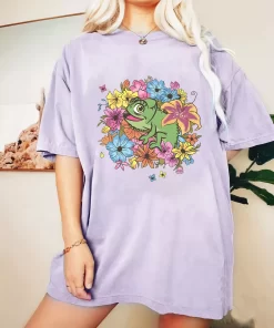 Disney Tangled Floral Pascal Tee