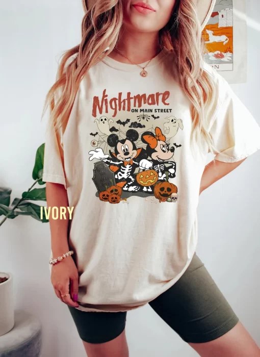 Mickey Minnie Nightmare Pumpkin Attire