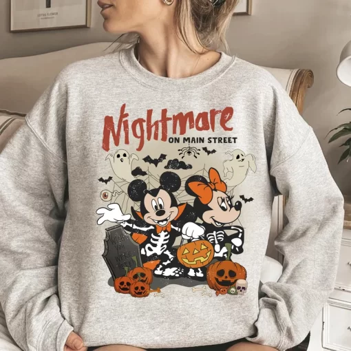 Mickey Minnie Nightmare Pumpkin Attire