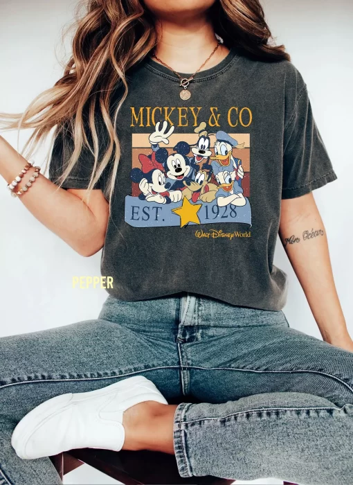 Walt Mickey and Pals Tee