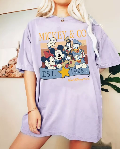 Walt Mickey and Pals Tee