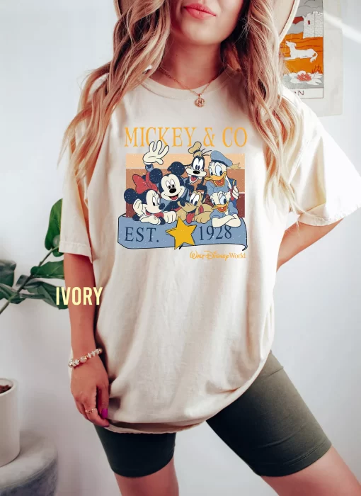 Walt Mickey and Pals Tee