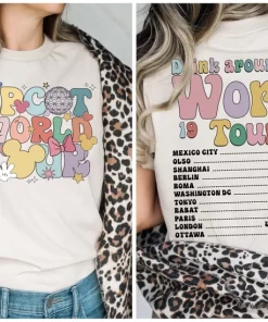 Epcot World Tour Double Sided Shirt