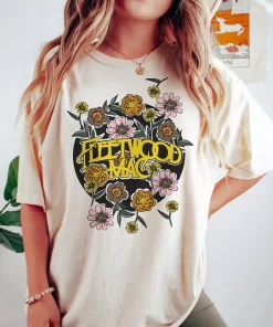 Fleetwood Mac Flower Shirt
