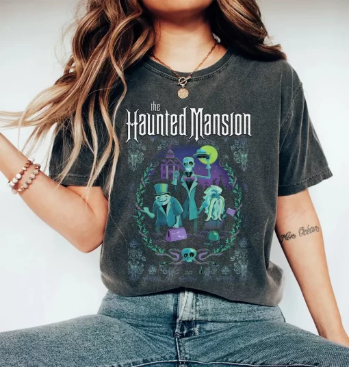 Halloween Hitchhiking Ghosts Tee