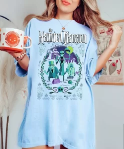 Halloween Hitchhiking Ghosts Tee