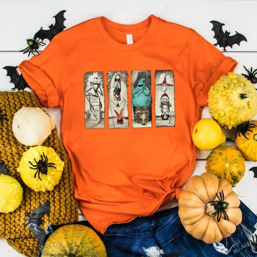Nightmare Graphic Pumpkin Shirt