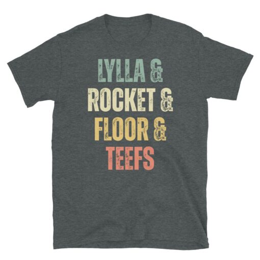 Lylla & Teefs Floor Rocket Unisex Shirt - 3