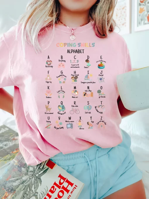 Coping Skill Alphabet Clothing