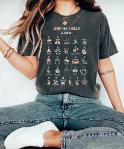 Coping Skill Alphabet Clothing