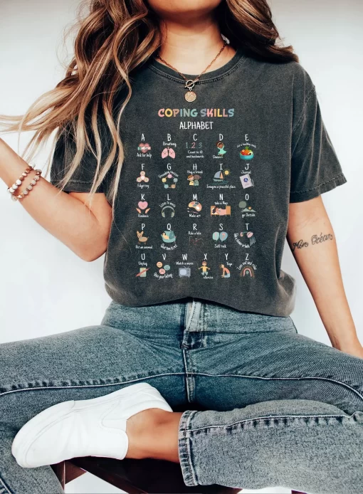 Coping Skill Alphabet Clothing