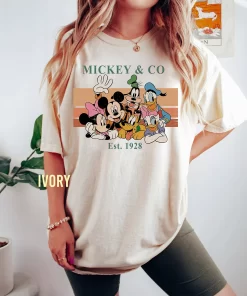 Mickey Characters Family Tee