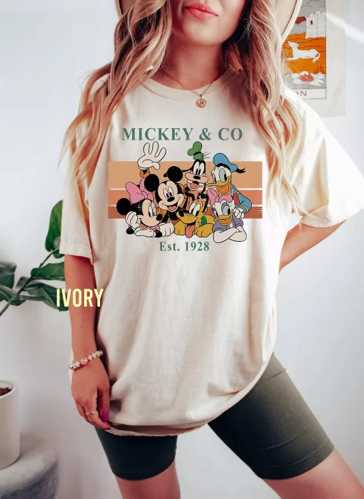 Mickey Characters Family Tee