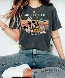 Mickey Characters Family Tee
