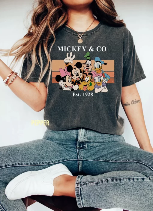 Mickey Characters Family Tee