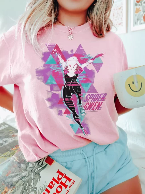 Spider Gwen Glitch Unisex Tee