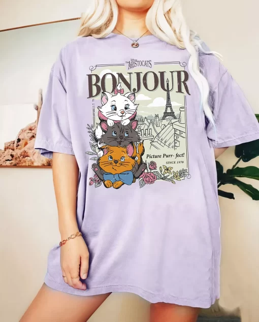 Retro Aristocats Shirt for Disney Lovers