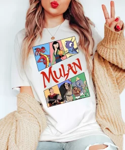 Mulan Collage Portrait Shirt