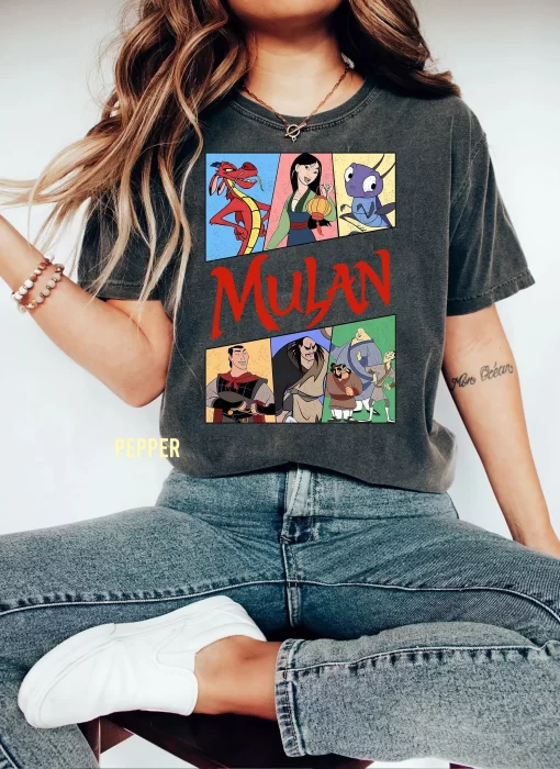 Mulan Collage Portrait Shirt