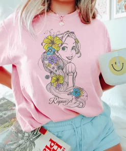 Tangled Princess Floral Apparel