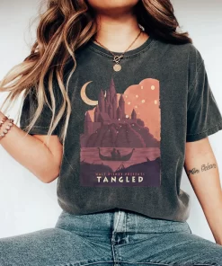 Vintage Disney Rapunzel Castle Tee